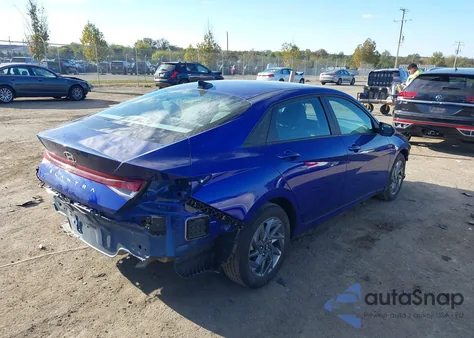 2024 Hyundai Elantra Sel из США, поврежденный, VIN KMHLM4DG2RU680274